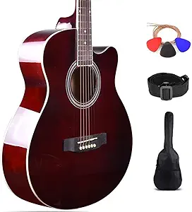 51FdLmNuPSL.__AC_SX300_SY300_QL70_FMwebp_ Kadence Frontier Acoustic Guitar FNTR-C review perfect for beginners with rich tone quality