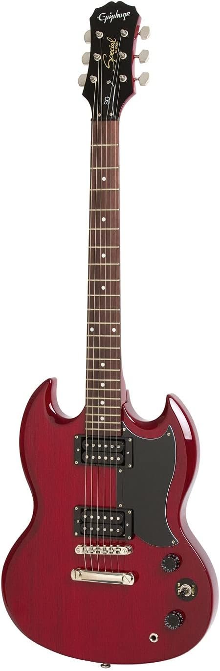 51PGbPQmQfS._AC_SL1400_ Epiphone SG Special Electric Guitar Review Cherry Finish and Classic Rock Performance