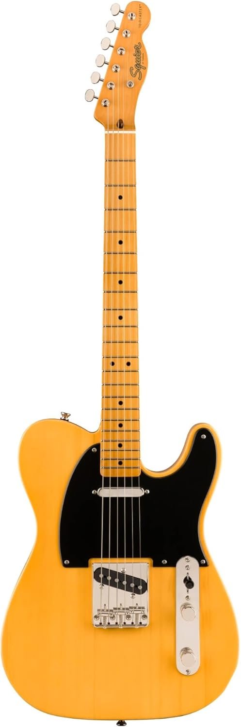 51ToQZydP2L._AC_SL1500_ Squier Classic Vibe 50s Telecaster Electric Guitar Review Fender's Vintage Tone in Style