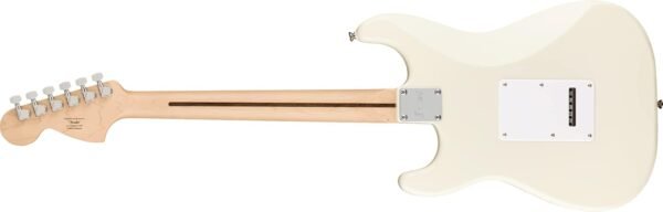 51rdLU46njL._AC_SL1500_ Fender Squier Affinity Stratocaster Electric Guitar Review Olympic White Maple Fingerboard