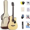 6135zJK9aJL.__AC_SX300_SY300_QL70_FMwebp_ Lankro 38 Inch Acoustic Guitar A10 Review Perfect Beginner Kit with Complete Accessories