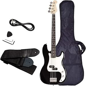614BHve5bHL.__AC_SX300_SY300_QL70_ML2_ Safeplus Electric Bass Guitar Review Complete Beginner Kit with Bag and Accessories