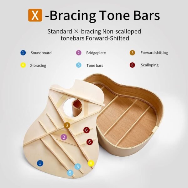 615CLuyANwL._AC_SL1100_ Lankro 38 Inch Acoustic Guitar A10 Review Perfect Beginner Kit with Complete Accessories