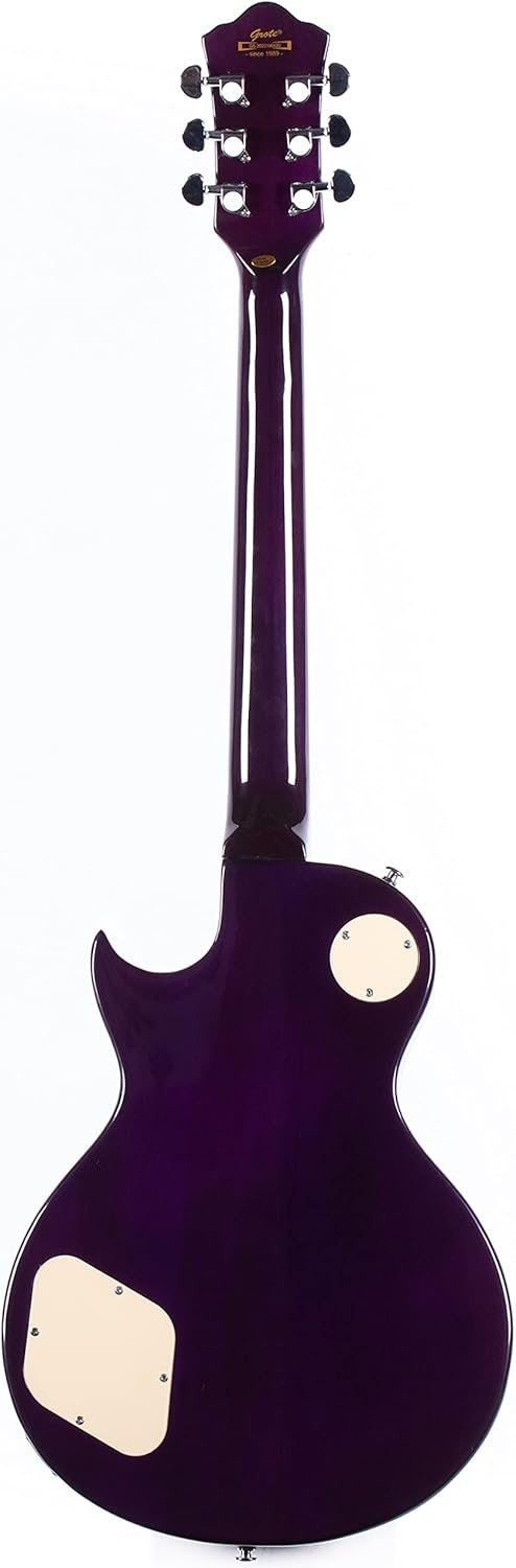 617mAkNUaML._AC_SL1500_ Grote Solid Body Electric Guitar LPYS-006 Review Purple Finish and Gigbag Accessory