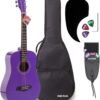 617zgutkEWL._AC_SL1000_ Review of Hola! Music Acoustic Guitar Bundle HG-36PP for Beginners and Kids
