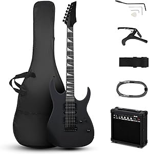 Ktaxon Electric Guitar EGuitar0404 Review Best Starter Kit with Amp for Beginners