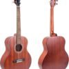 61Otv1a7-DL._AC_SL1500_ AKLOT GN01 Acoustic Classical Guitar Review 38 Inch Mahogany Perfect for Beginners and Travel