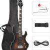 61R1466BTfL._AC_SL1500_ Glarry Burning Fire Electric Guitar Review Perfect Beginner Kit with Accessories