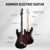 Donner DST-200 Electric Guitar Review Modern Design and Versatile Sound for All Players