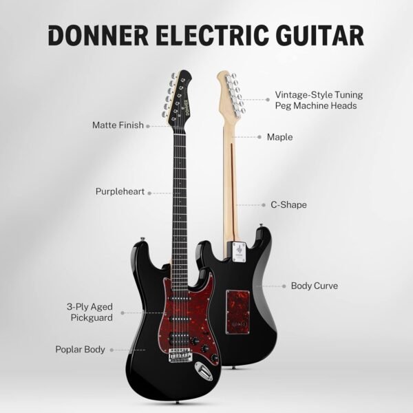 Donner DST-200 Electric Guitar Review Modern Design and Versatile Sound for All Players