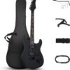61VVaG-FyUL._AC_SL1500_ Ktaxon 39 Inch Electric Guitar Review Full Size Solid Body for Beginners