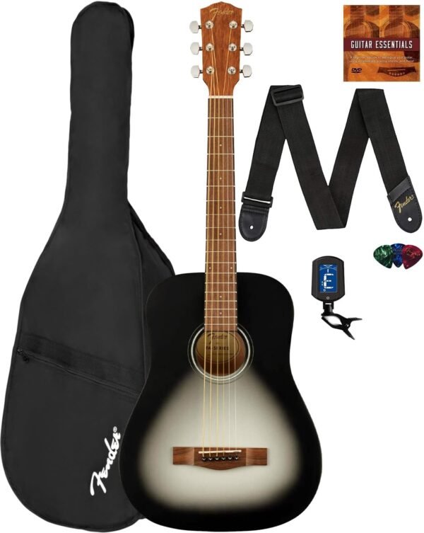 61WA8IApWoL._AC_SL1498_-1 Fender FA-15 3/4-Scale Kids Steel String Acoustic Guitar review for Beginners