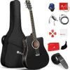 61ZXBLQ6X2L.__AC_SX300_SY300_QL70_ML2_ Vangoa Acoustic Electric Guitar Review Full Size Beginner Bundle with Built-in Pickups