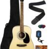 61ZZt0KxpmL._AC_SL1489_ Barcelona D500 Acoustic Guitar Review Affordable Bundle for Beginners with Accessories and Online Lessons