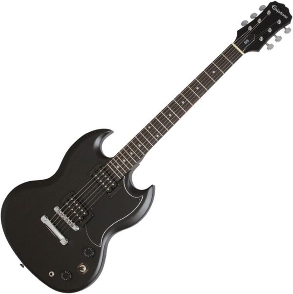 61eTWv84lIL._AC_SL1000_ Epiphone SG Special Satin E1 Ebony electric guitar review for rock enthusiasts
