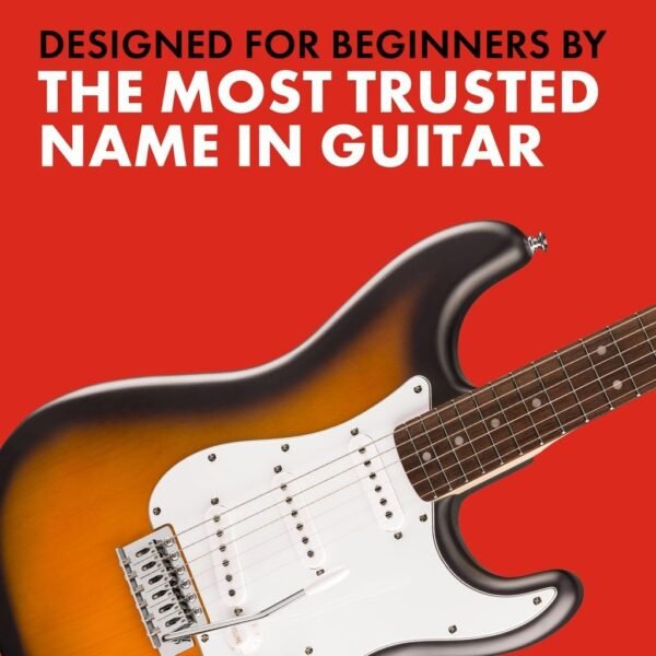 61m1SunRfL._AC_SL1024_-2 Fender Squier Stratocaster Electric Guitar Review Perfect for Beginners with Classic Rock Tones