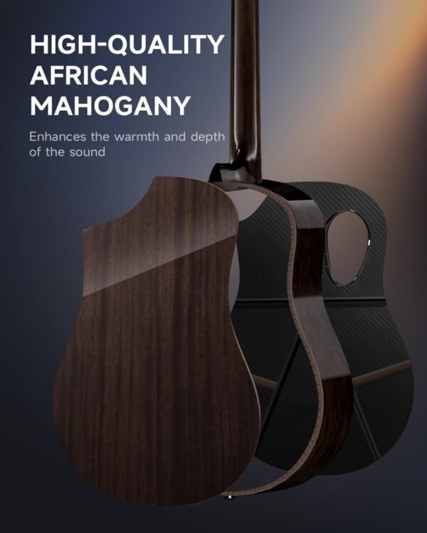 61nvt2-6wbL._AC_SL1500_ Donner Rising-G1 Acoustic Guitar Review Perfect for Beginners and Intermediate Players