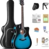 61sEsyqVjIL.__AC_SX300_SY300_QL70_FMwebp_ Rosen G11 Acoustic Guitar Review Full Beginner Bundle with Accessories for All Levels