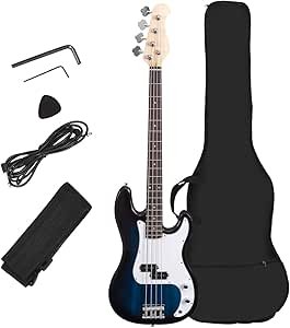 Costzon Full Size Electric Bass Guitar review for Beginners Complete Starter Kit