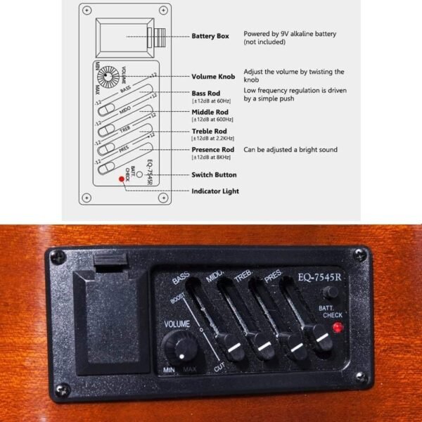 61wcRgROvbL._AC_SL1000_ Review of the WINZZ AC309CE Nylon-String Classical Electric Guitar for Beginners and Students