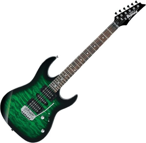 710k-Wb-UL._AC_SL1500_-2 Ibanez GRX70QA Electric Guitar Review Transparent Emerald Burst for Beginners and Professionals