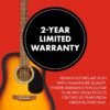 7112lglTz0L._AC_SL1500_ Fender FA-25 Dreadnought Acoustic Guitar review for beginners with free lessons included
