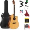 711N3LgpJ6L._AC_SL1500_ Donner DAG-1C Acoustic Guitar Review Beginner Bundle with Accessories and Rich Sound Quality