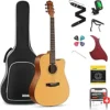 711N3LgpJ6L.__AC_SX300_SY300_QL70_FMwebp_ Donner DAG-1C Acoustic Guitar Review Beginner Bundle with Accessories and Rich Sound Quality