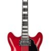 713a5VCpPHL._AC_SL1500_ Grote MG-404 Semi-Hollow Electric Guitar Review Warm Tones and Stylish Red Design
