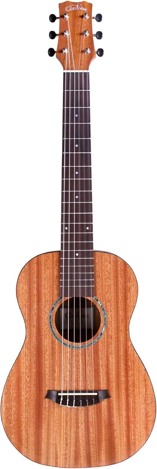 715tbvceQ3L._AC_SL1500_ Cordoba Mini II Mahogany Small Body Nylon String Guitar review for Travel Use