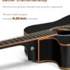 718TprPplL._AC_SL1500_ Vangoa Left Handed Guitar Review Perfect Beginner Acoustic Kit with Full Size Design
