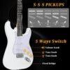 718ZkxtU9zL._AC_SL1500_ Ktaxon 39 Inch Electric Guitar Review Full Beginner Kit with Solid Body