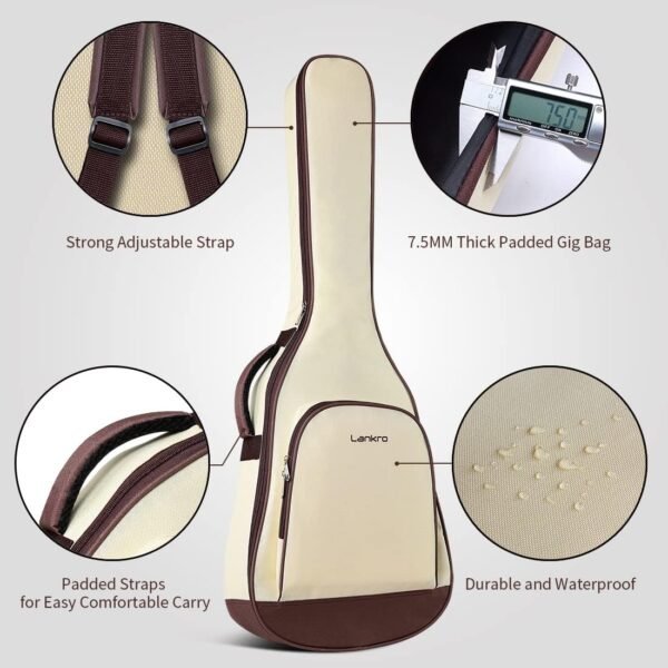 719q7ltLIxL._AC_SL1100_ Lankro 38 Inch Acoustic Guitar A10 Review Perfect Beginner Kit with Complete Accessories