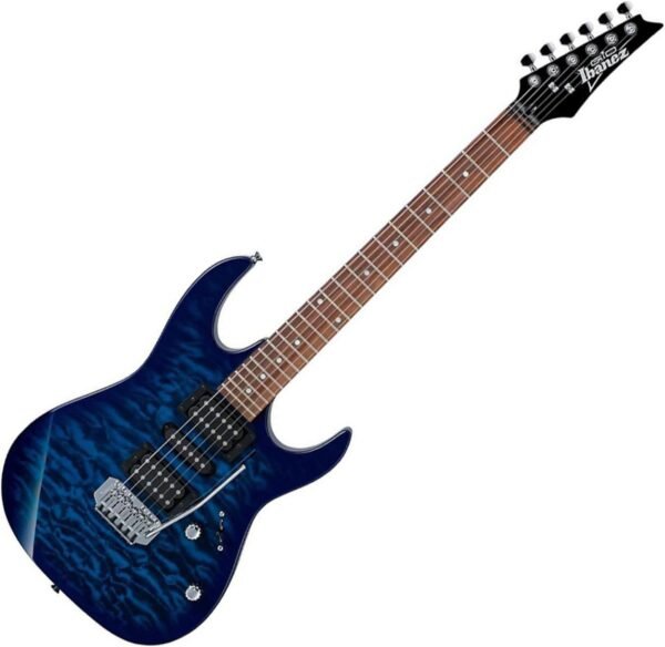 71CAjWR5OvL._AC_SL1500_-2 Ibanez GRX70QA Electric Guitar Review Transparent Blue Burst for Beginners and Intermediate Players