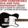 71DeX5A28NL._AC_SL1500_ Fender Squier Telecaster Electric Guitar Review Perfect for Beginners with Free Lessons Included