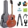71EbFkVdYdL._AC_SL1200_ Kmise 4/4 Acoustic Guitar 38 Inch Review Best for Beginners and Professionals