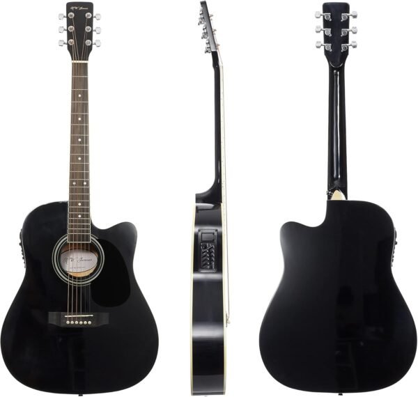 71HWV1jdI1L._AC_SL1500_ Review of the R.W. Jameson Thinline Acoustic Electric Guitar for Beginners and Pros
