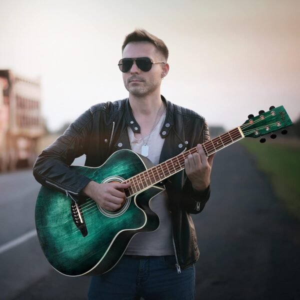 71IXIxhK7L._AC_SL1500_ Review of WINZZ AF-H00LC Acoustic Guitar Starter Bundle for Beginners