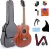 71IxU1t5iL._AC_SL1500_ AKLOT GN01 Acoustic Classical Guitar Review 38 Inch Mahogany Perfect for Beginners and Travel
