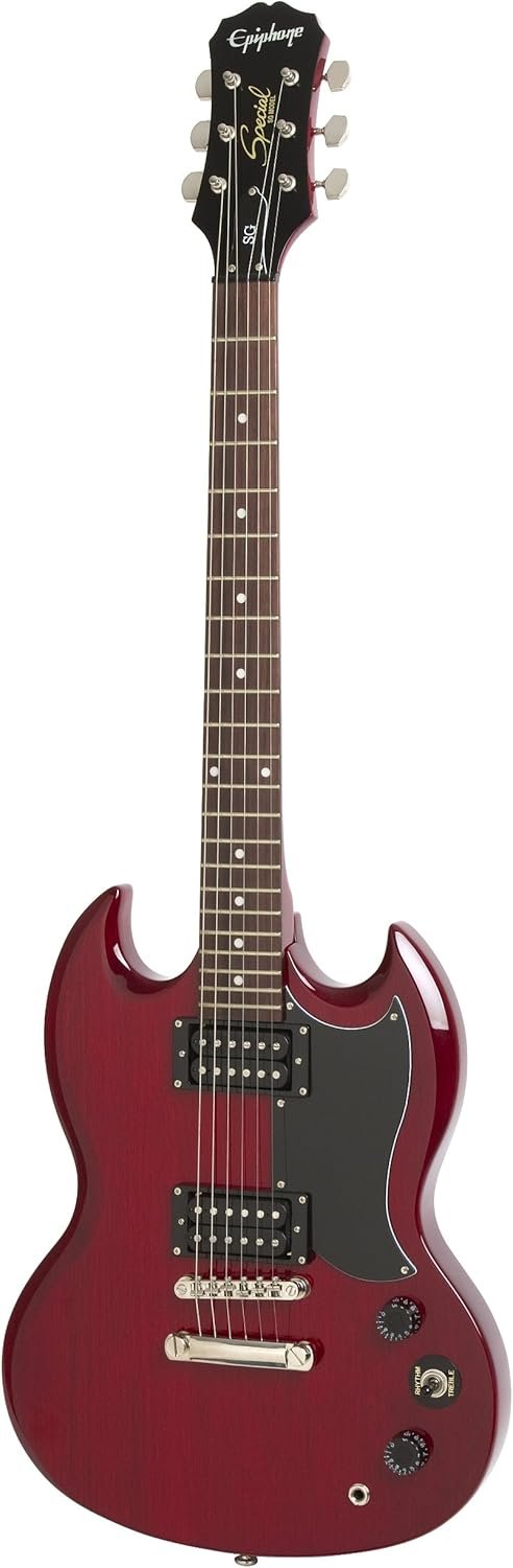 71RZpkExV2L._AC_SL1500_ Epiphone SG Special Electric Guitar Review Cherry Finish and Classic Rock Performance