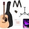71RnPmMsV5L._AC_SL1500_ Fender Alternative Series Dreadnought Acoustic Guitar Kit Review Best for Beginners