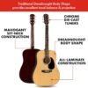 71SDnxMEA1L._AC_SL1500_ Fender SA-150 Acoustic Guitar Review Affordable Dreadnought with Great Sound for Beginners