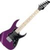 71Tb4oTROuL.__AC_SX300_SY300_QL70_ML2_ Ibanez RG MiKro GRGM21 Metallic Purple Electric Guitar review for beginners and pros