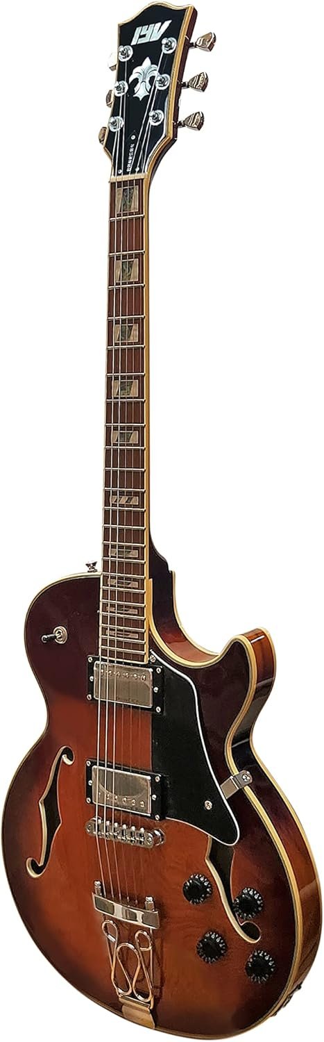 71WW1bqEXL._AC_SL1500_ Review of IYV IJZ-300 TSB Jazz Electric Guitar for Hollow-Body Enthusiasts