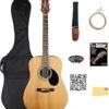 71XFi98DhSL.__AC_SX300_SY300_QL70_ML2_ Jasmine S35 Acoustic Guitar Review Perfect for Beginners with Bundle Accessories
