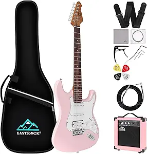 EASTROCK Electric Guitar 39" Review Full Beginner Kit with Amp and Accessories