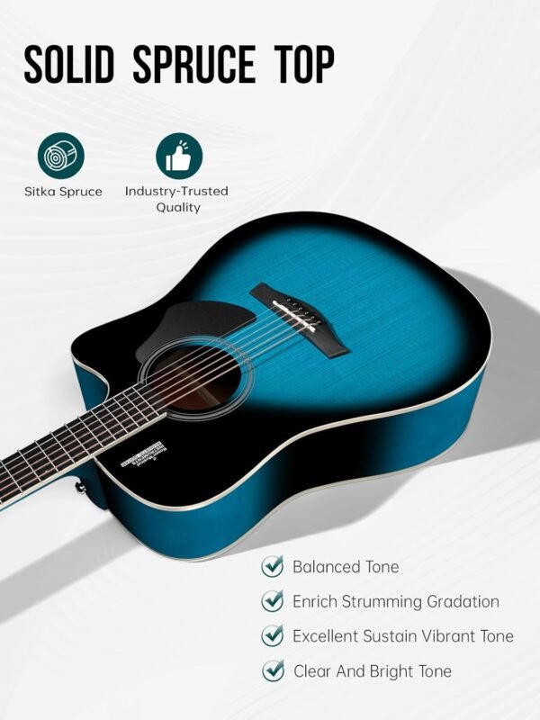 71ZKCA6mh-L._AC_SL1500_ Rosen G11 Acoustic Guitar Review Full Beginner Bundle with Accessories for All Levels