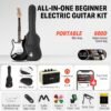 71a6keQOozL._AC_SL1500_-1 Donner 39 Inch Left-Handed Electric Guitar Review Beginner-Friendly Full-Size Kit with Amplifier