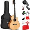 71eCqDKkpEL._AC_SL1500_ Vangoa 3/4 Acoustic Electric Guitar VJ100E review for Beginners and Travel Use