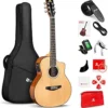 71eCqDKkpEL.__AC_SX300_SY300_QL70_FMwebp_ Vangoa 3/4 Acoustic Electric Guitar VJ100E review for Beginners and Travel Use